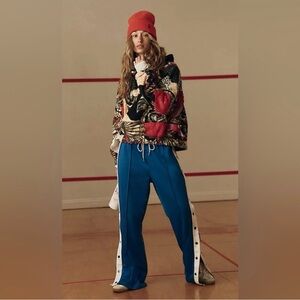 Free People Movement Wild & Free NWOT Fleece Pullover XS Wildflower Retro